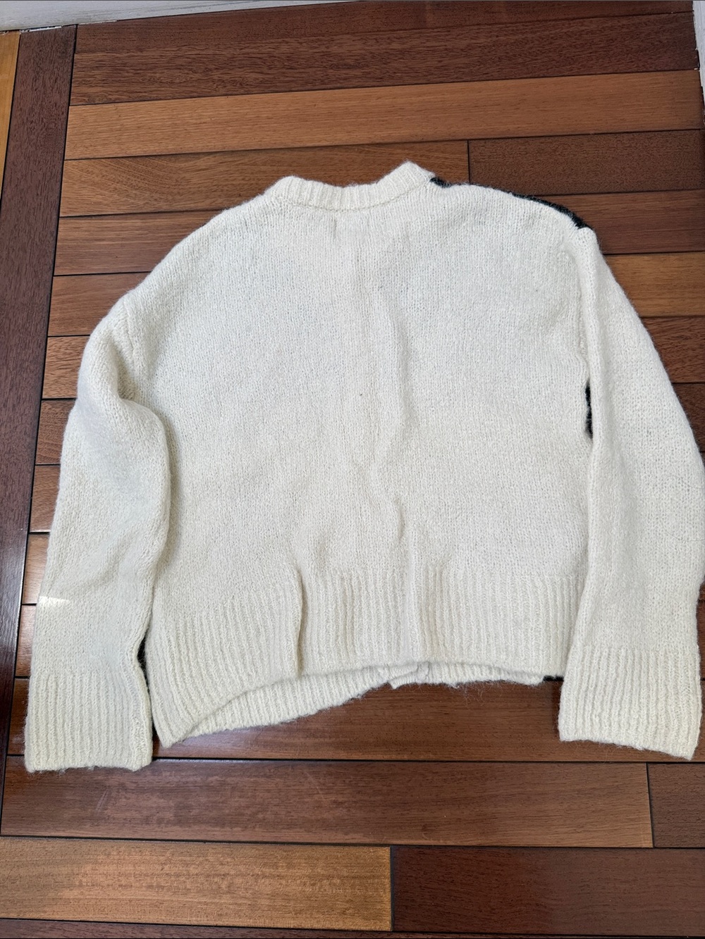 BDG Becca Cottage Printed Brushed Knit Oversized Cardigan XS - Picture 5 of 5